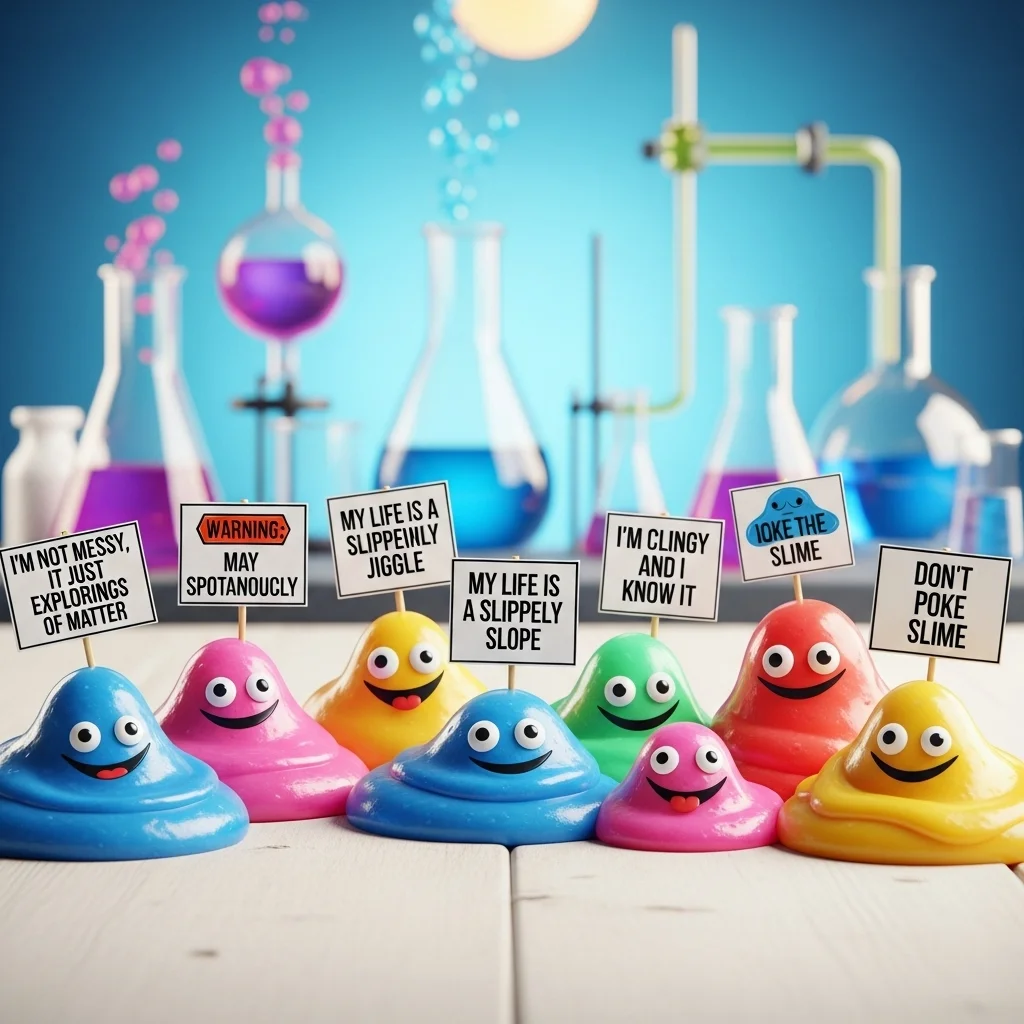 slime slogans