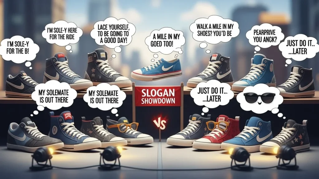 sneaker slogans