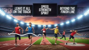 track and field slogans