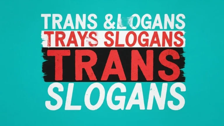 trans slogans