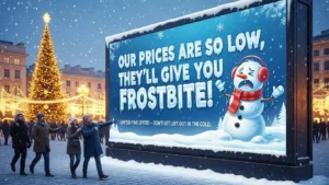winter marketing slogans