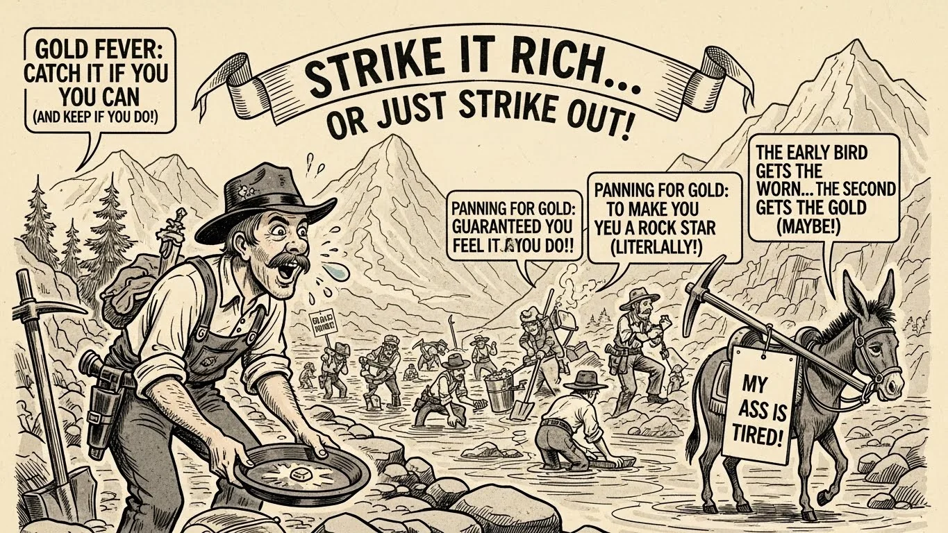 ⛏️ Best Gold Rush Slogans for 2025