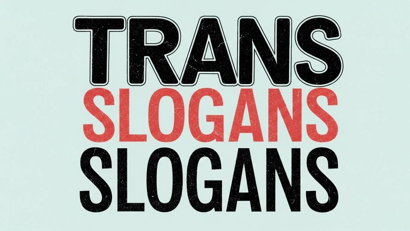 🌈 Catchy Trans Slogans