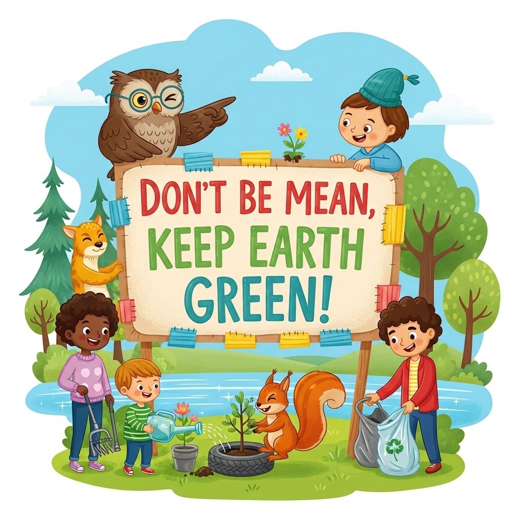🌱 Earth Day Slogans That Rhyme