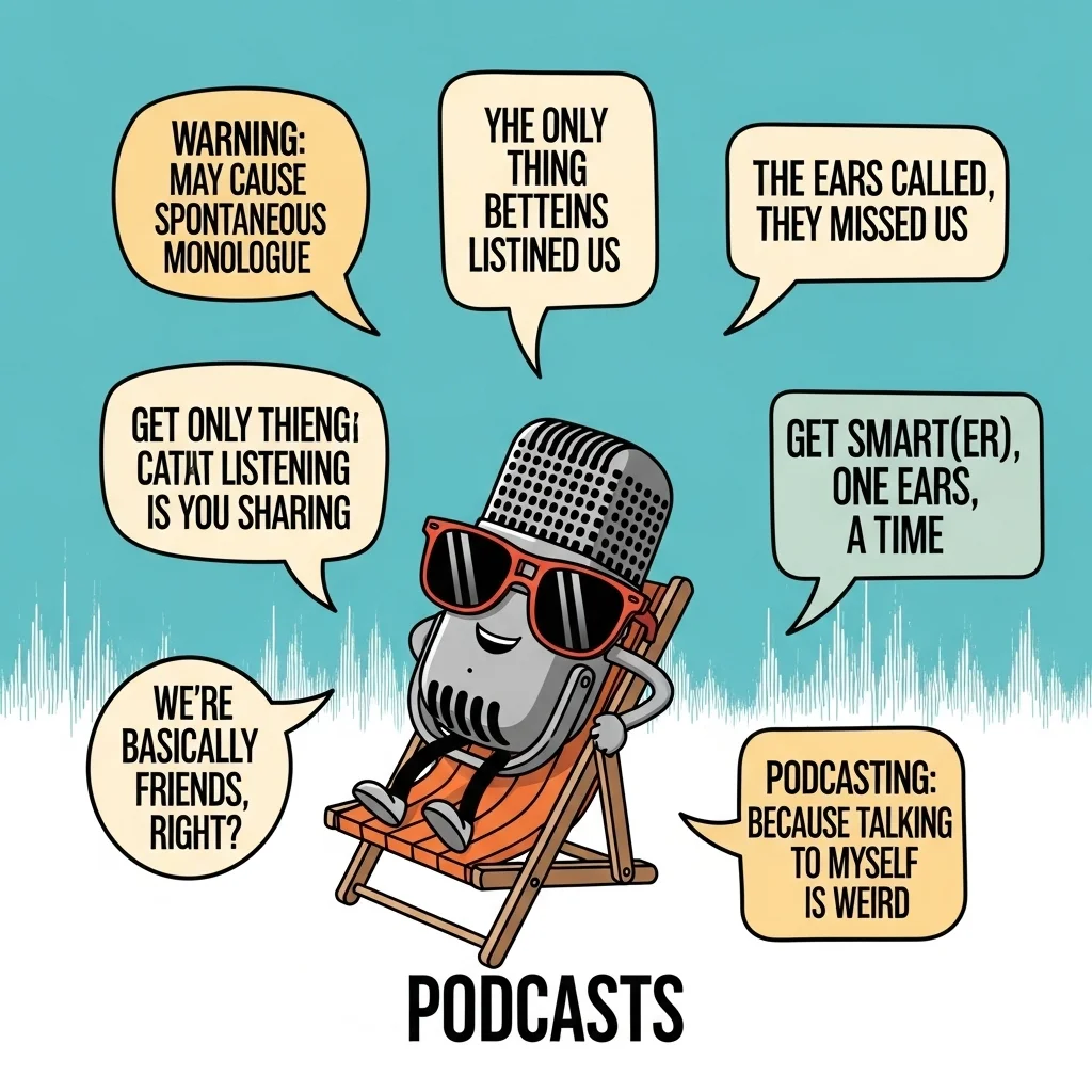 🎧 Popular Podcast Slogans 