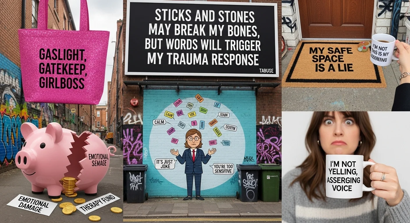 Abuse slogans in English