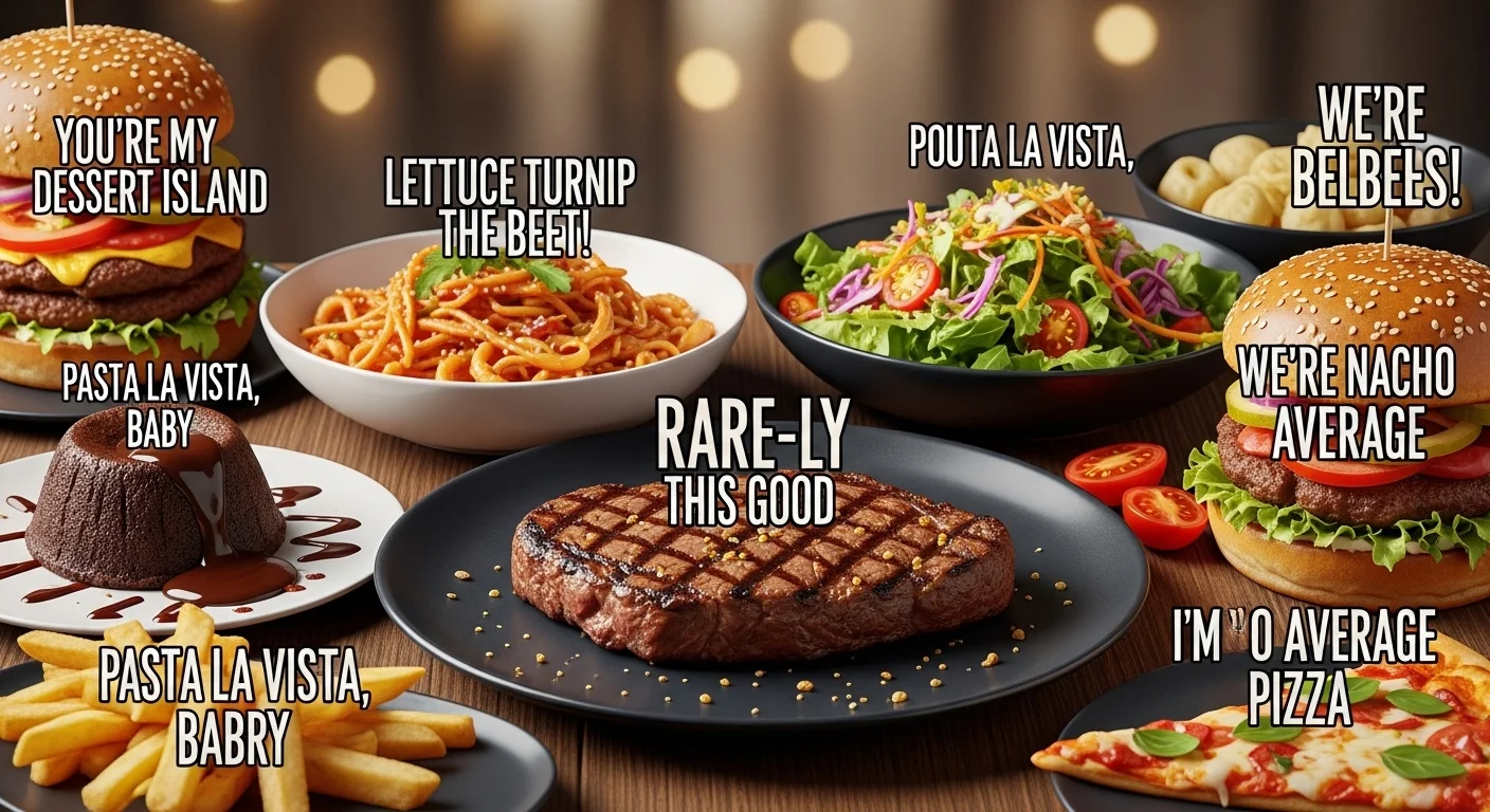 Good food slogans in English