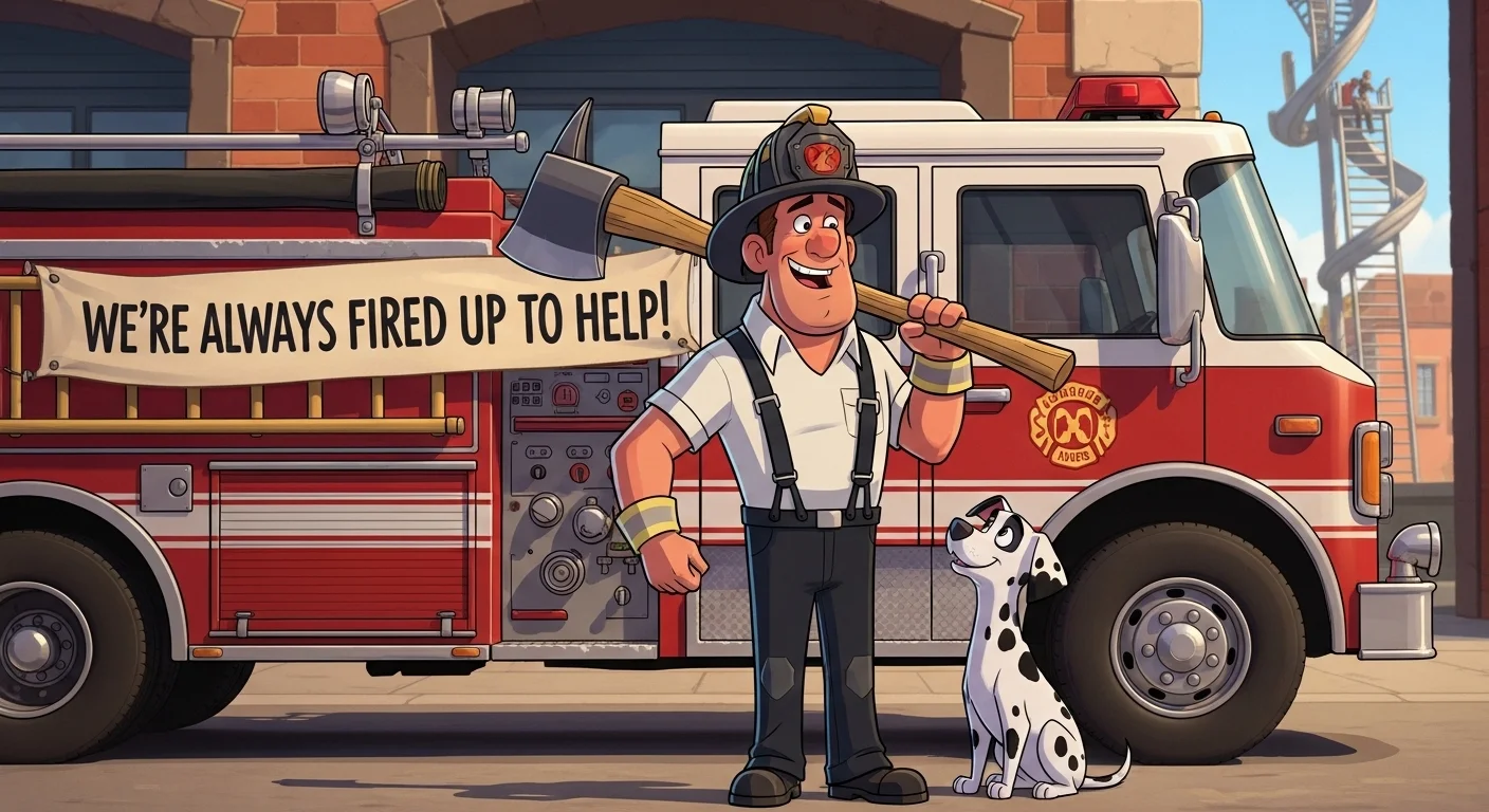 Short firefighter slogans