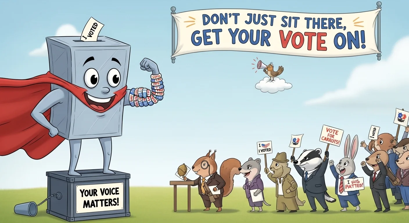 Slogan for vote for me