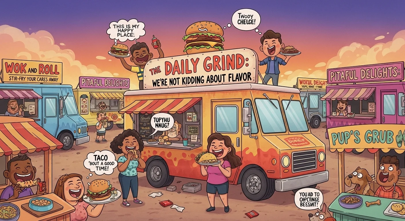 🌮 Street Food & Snack Slogans