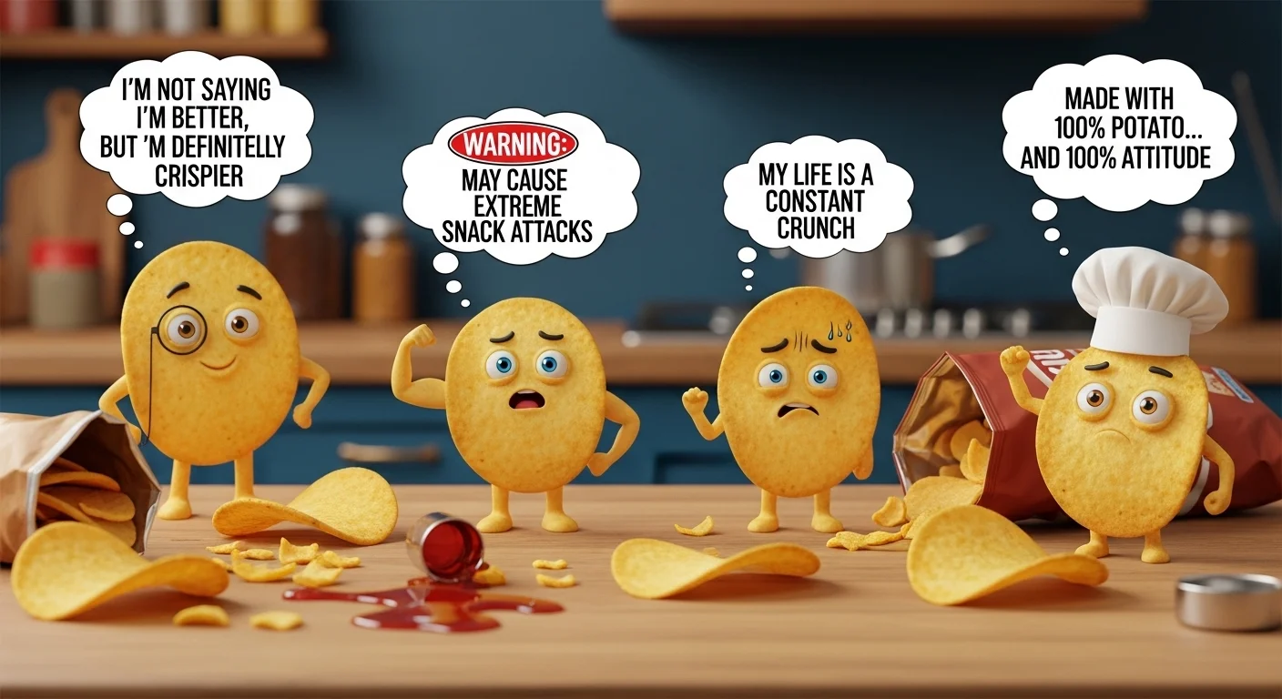 🍟 Snack & Fast Food Slogans