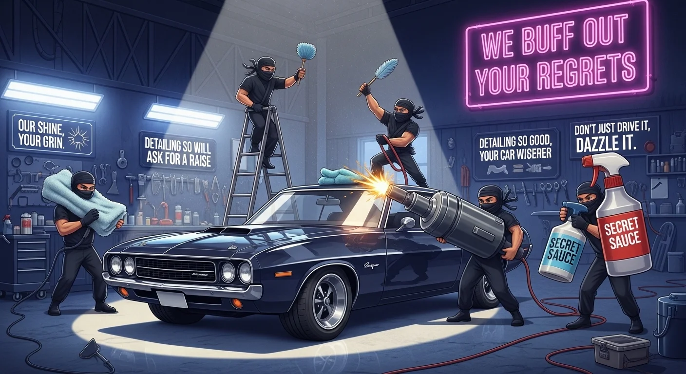 💰 Affordable & Local Auto Detailing Slogans