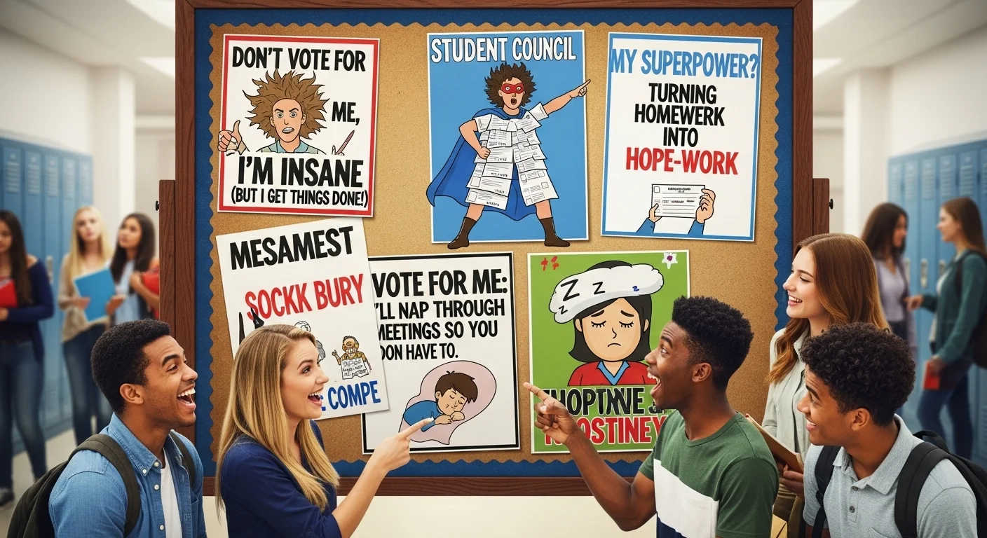 Benefits of a Good Funny Student Council Slogan