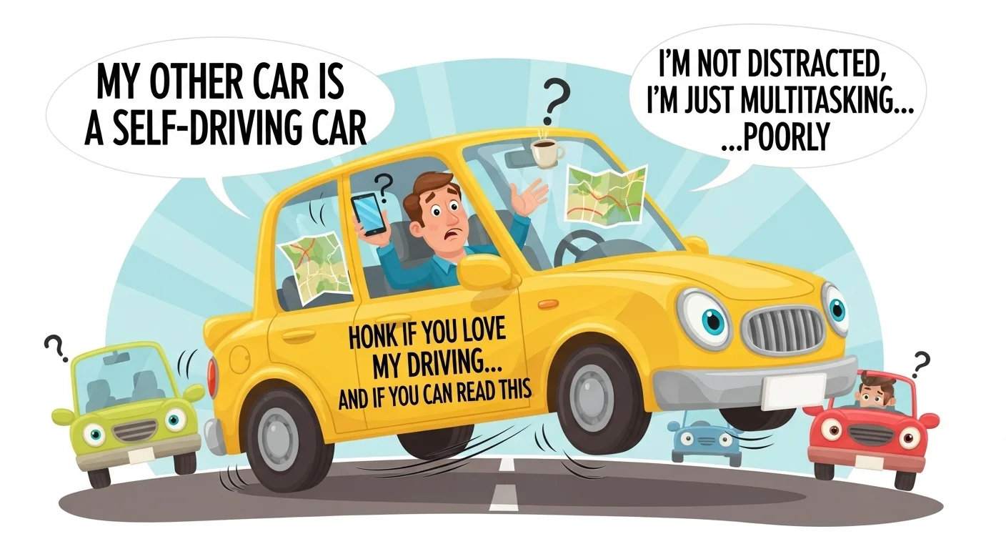 Distracted driving slogans that rhyme