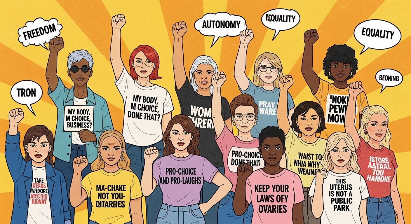 Empowering abortion slogans funny