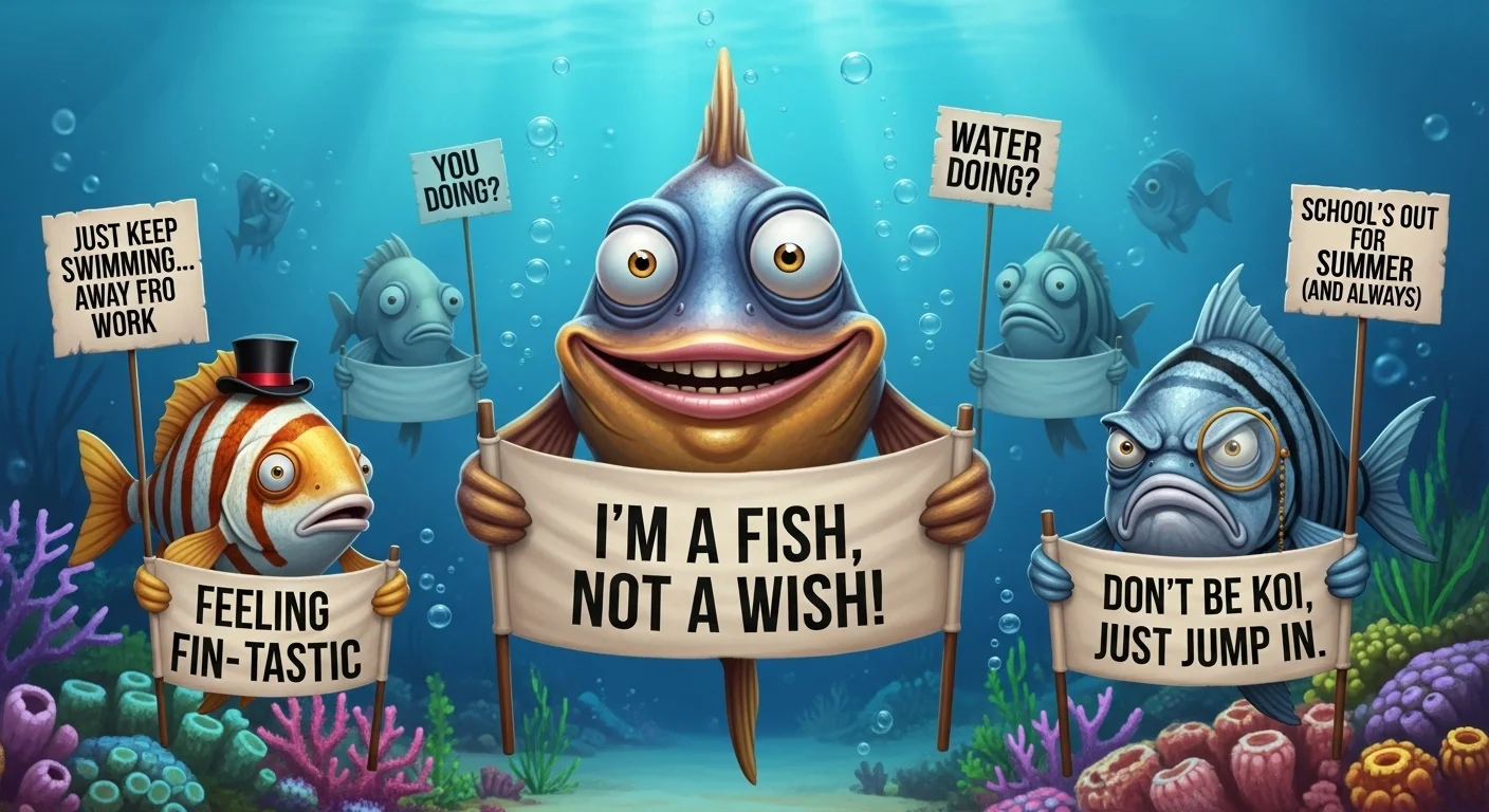 Fish slogans in English