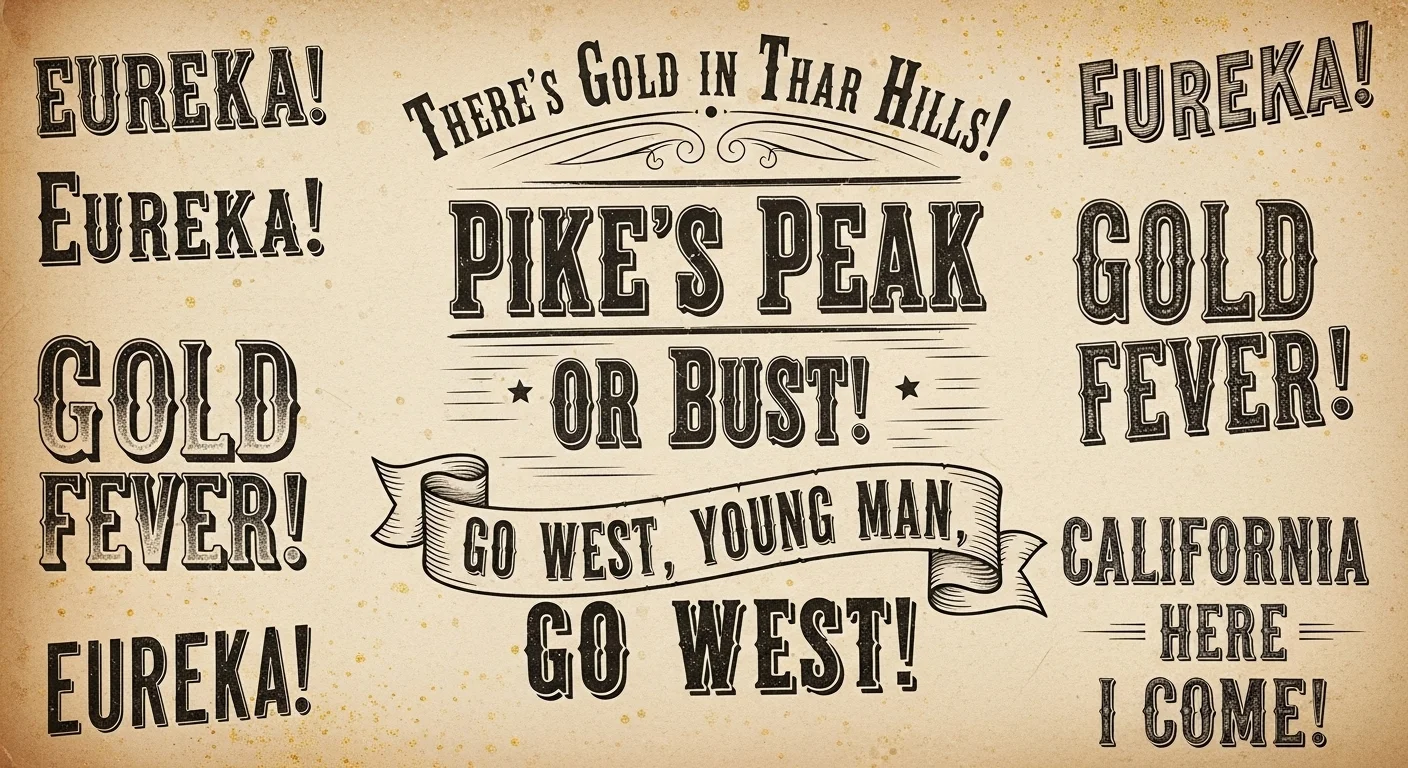 Gold Rush Slogans