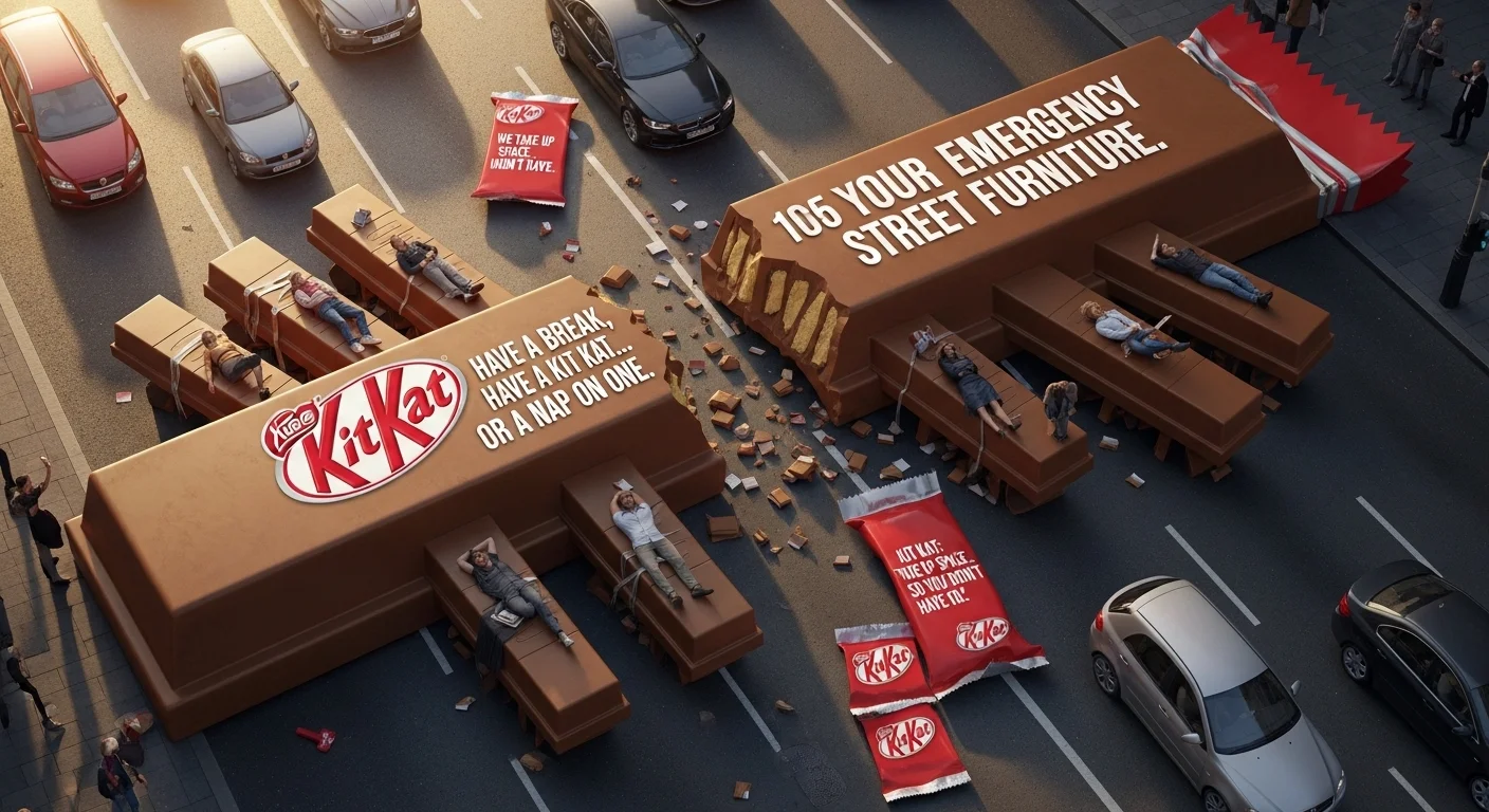Old Kit Kat slogan