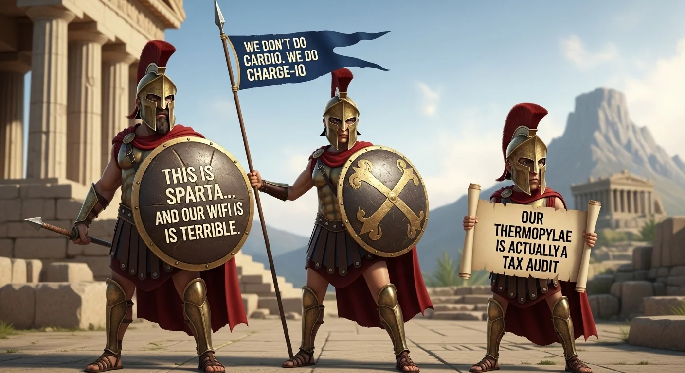 Short powerful Spartan slogans