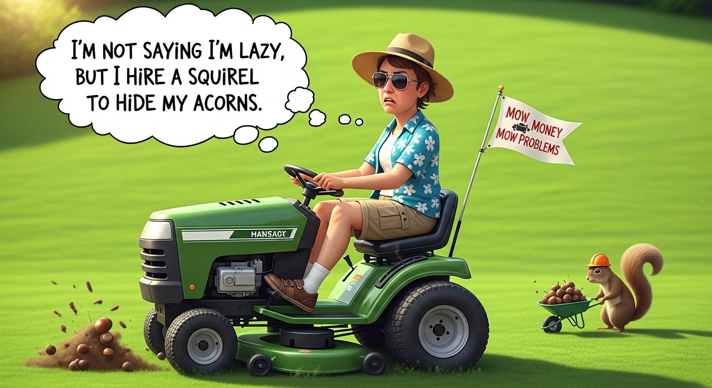 ✂️ Funny Lawn Mowing Quotes for Lawn Care Workers