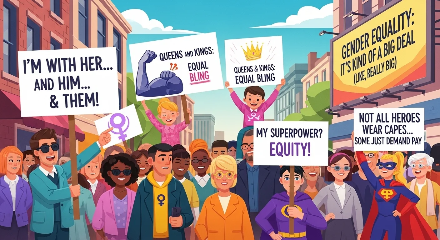 ✨ Fun & Catchy Gender Equality Slogans