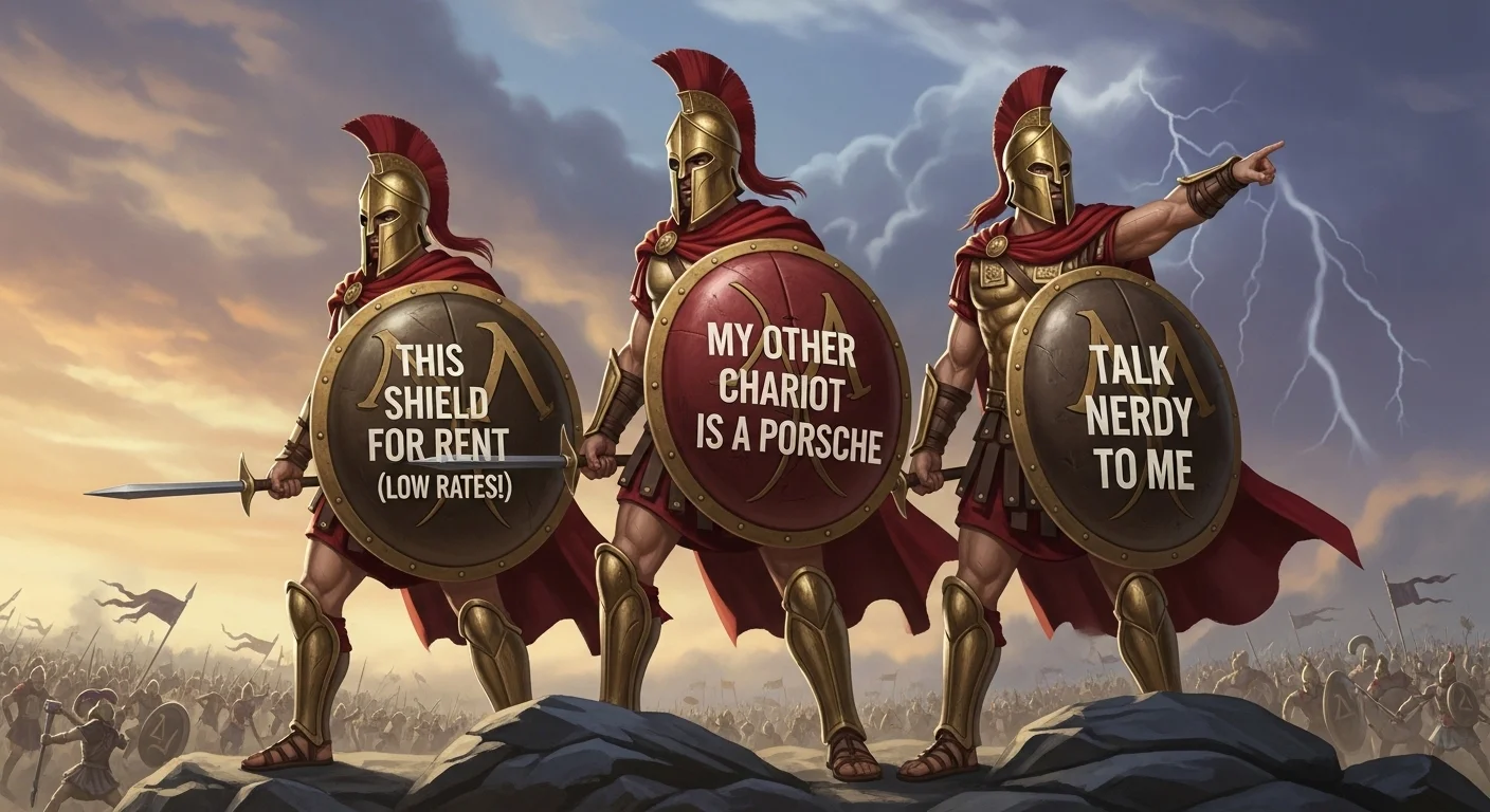 📣 Spartan Slogans for Brands & Leadership 