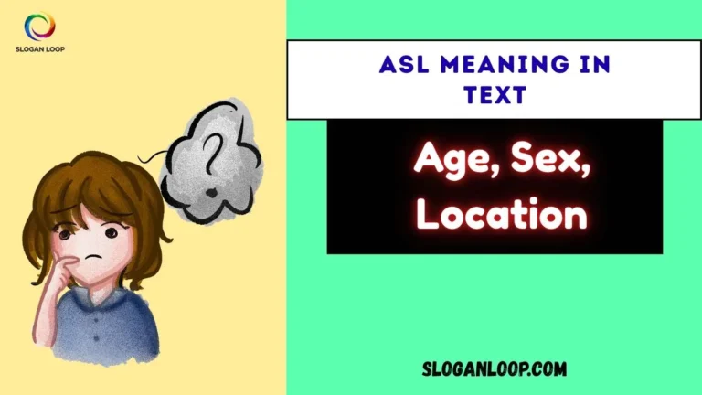 ASL Meaning in Text