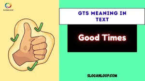 GTS Meaning in Text