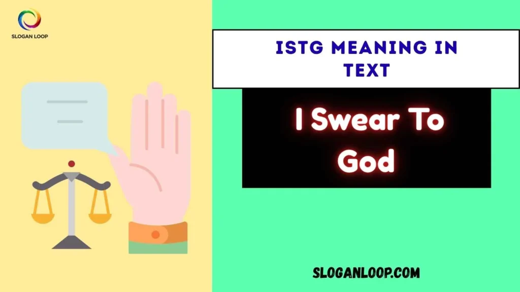 ISTG Meaning in Text
