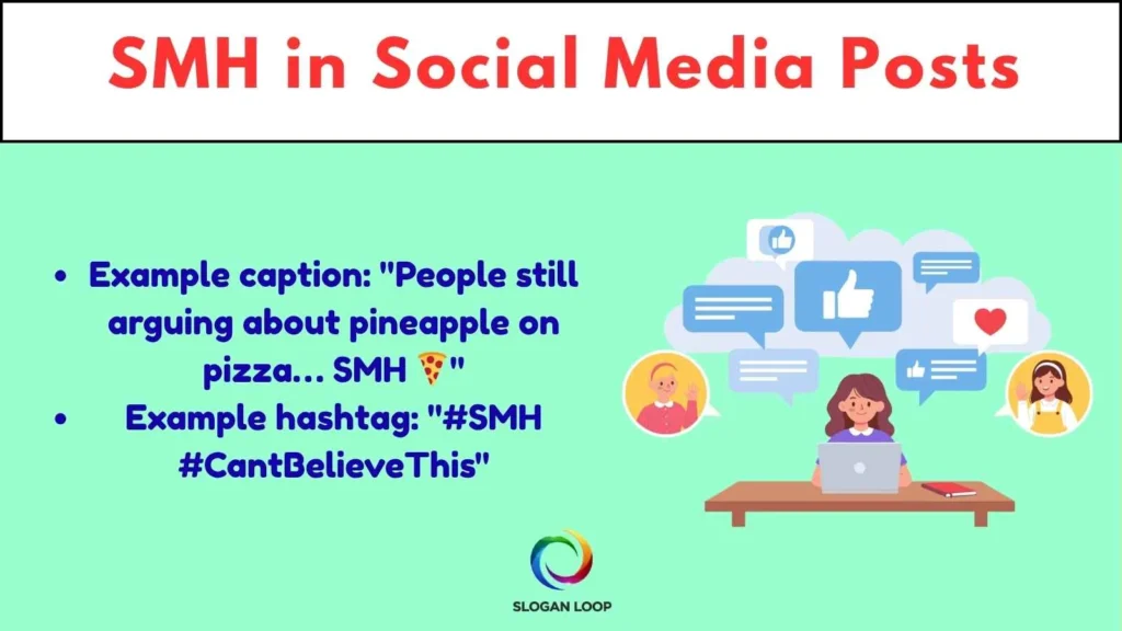 SMH in Social Media Posts